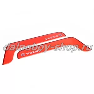 Дефлектор VOLVO FH-12 (малый угол) красный