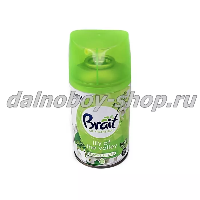 Ароматизатор аэрозольный авт."BRAIT" LILY OF THE VALLEY  250ml