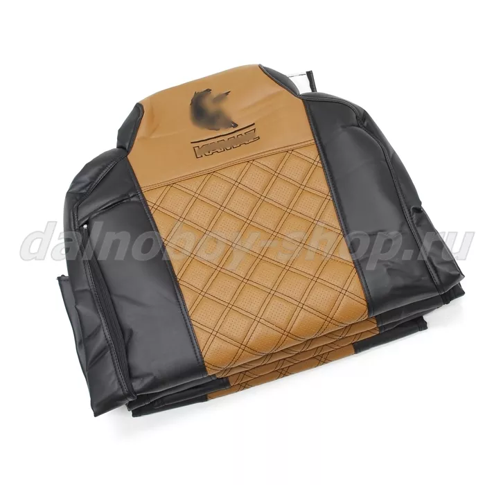 Чехол - сиденье / иск.кожа /PREMIUM / KMZ EURO AXOR NEO 5490 (2020 г. ->) обновленный / Черн+Фокс