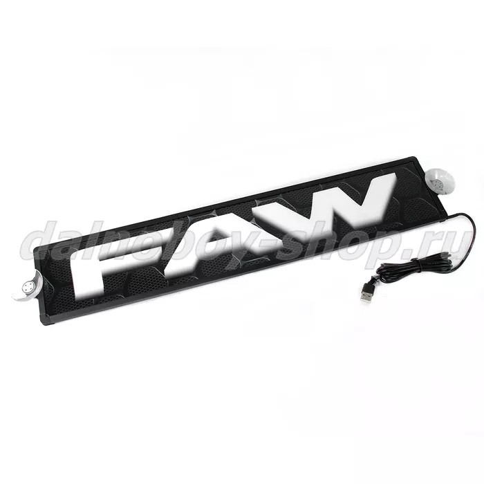 Табличка светящаяся 3d 10/50 см. FAW 24v 