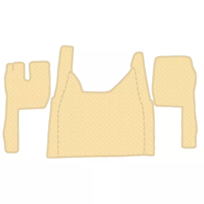 Коврик кож.зам. под ноги FORD F-MAX /бежевый