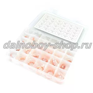 Набор шайб медные 30 размеров (300шт)