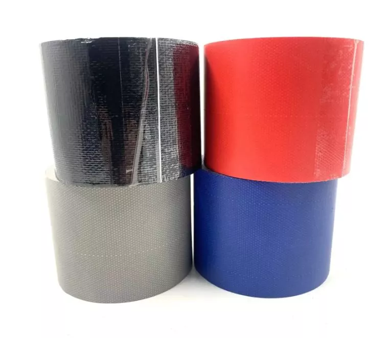 Скотч Ремонтный для Тарпаулина, тентов, палаток / 5 метров * 8 см / синий  