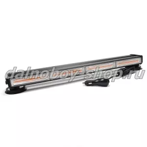 Маяк импульсный  "ЛЮСТРА" LED 10-30v (желтый) COB  двусторонняя панель L- 58 см 32W (8секц*8W)14р