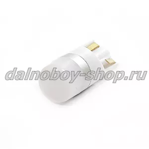 Лампочка габаритная без/цок "NONPOLAR" 2 SMD (10058) белая 12-24v (10)