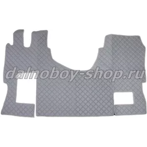 Коврик кож.зам. под ноги Польша MERCEDES MP4 (складное сидение) серый