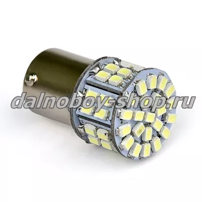 Лампочка габаритная "КУКУРУЗА" 50 SMD (9327) белая 24v (10)