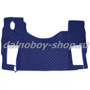 Коврик кож.зам. под ноги Польша MERCEDES MP2/3  (пневматич. сиденье) синий