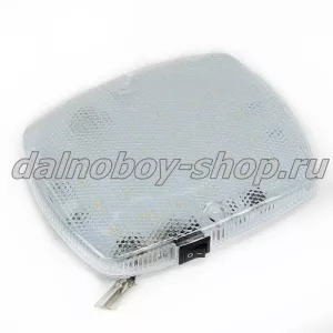Плафон в кабину светодиод  LED  накладной с выключателем 24v