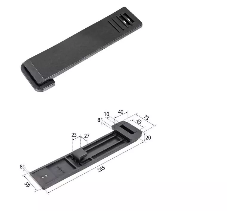 Резинка для креплен.защиты колеса HOWO T5G, SITRAK C7H (арт 1820)