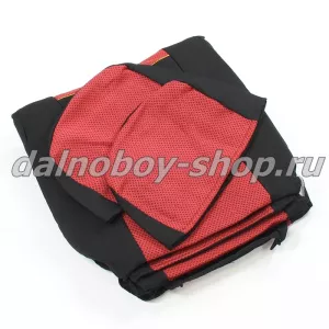 Чехол - сиденье HYUNDAI 120 черно-красный_