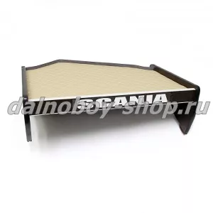 Стол - парта  SCANIA R / G / 400 / 500 / средняя / кожзам / бежевый /