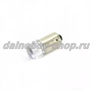 Лампочка габаритная мал./цок BA9S 2SMD (13937) белая 24v (по 10 шт) 0099