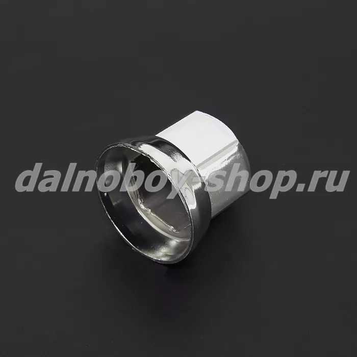 Колпачок гайки 32 пластик  хром / РОССИЯ / (20шт. уп)