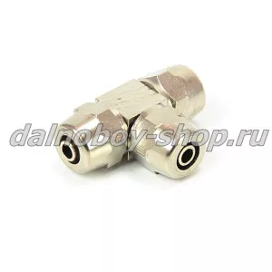 Фитинг ПВХ ан.Италия T-образный  6 метал.разборный/5