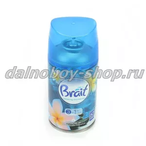 Ароматизатор аэрозольный авт."BRAIT" RELAXING MOMENTS (син.) 250ml /9