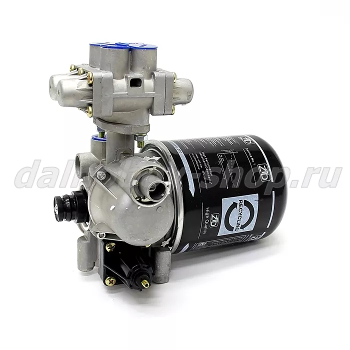 Фильтр осушитель в сборе (влагоотделителя) SHACMAN X3000/ M3000  с РДВ  24v 