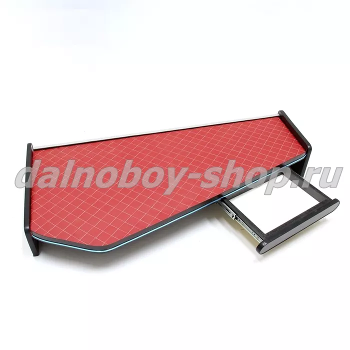 Стол - парта  VOLVO FH-4 (2015г. косая) / FH-16 (2013->) / с ящиком / кожзам / красный /