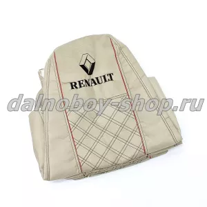 Чехол - сиденье аликанте RENAULT PREMIUM/MAGNUM 2002-2013г (2 выс.сид) беж