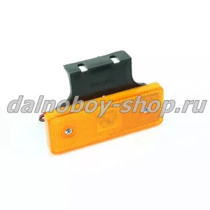 Указатель габ. EURO желтый / 24v диод / с пласт. кронштейном /10