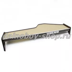 Стол - парта  VOLVO FH / косая / 2 отв. / с ящиком / кожзам / бежевый /