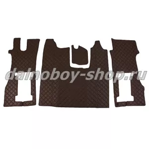 Коврик кож.зам. под ноги Польша SCANIA R 2018 пневм. сид. коричневый