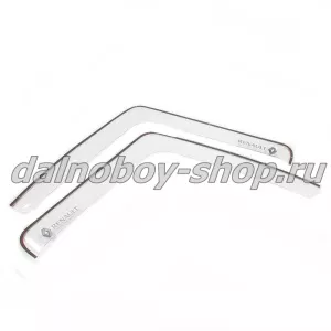 Дефлектор RENAULT PREMIUM (больш.угол) прозрачный