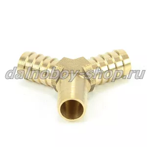 Соединитель У-образн. D 12мм (ерш) бронза/5