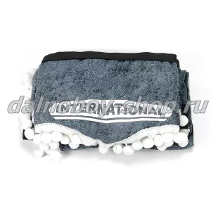 Ламбрекен лоб.+ шторка боковая 2.2м INTERNATIONAL серый