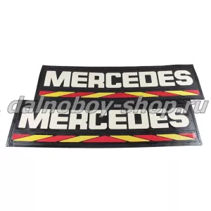 Брызговики длинномер (из 2-х частей) 1200*350 LUXE MERCEDES   цветной
