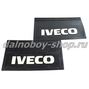 Брызговики задние резина (тисненные) 600*400 IVECO (82531)