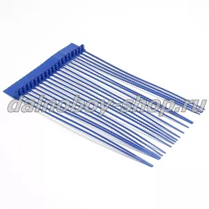 Пломба универсальная УП-255 (ст. гт) СИНЯЯ (20шт/уп)