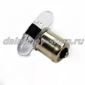 Лампочка габаритная "РОГАТАЯ" (2838) бело-белая 24v (10)