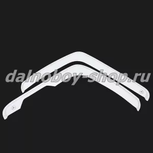 Дефлектор MB ACTROS MP4 (больш.угол) белый с вырезом