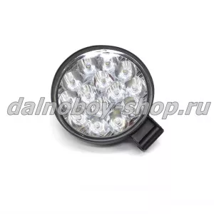 Фара п/т  универ. LED 5027 / мини круглая / 42W 14SMD / 85mm*20mm /12-24v