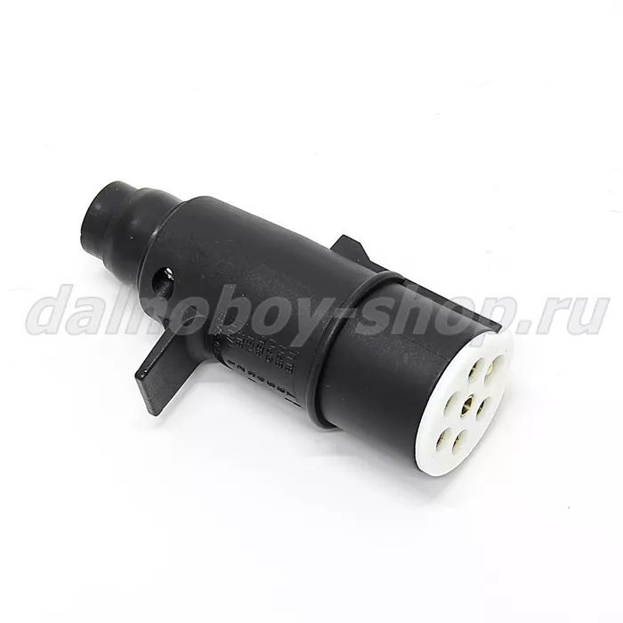 Евроразъем эл.( вилка ) S-type (с пальчик)  пластик (китай)