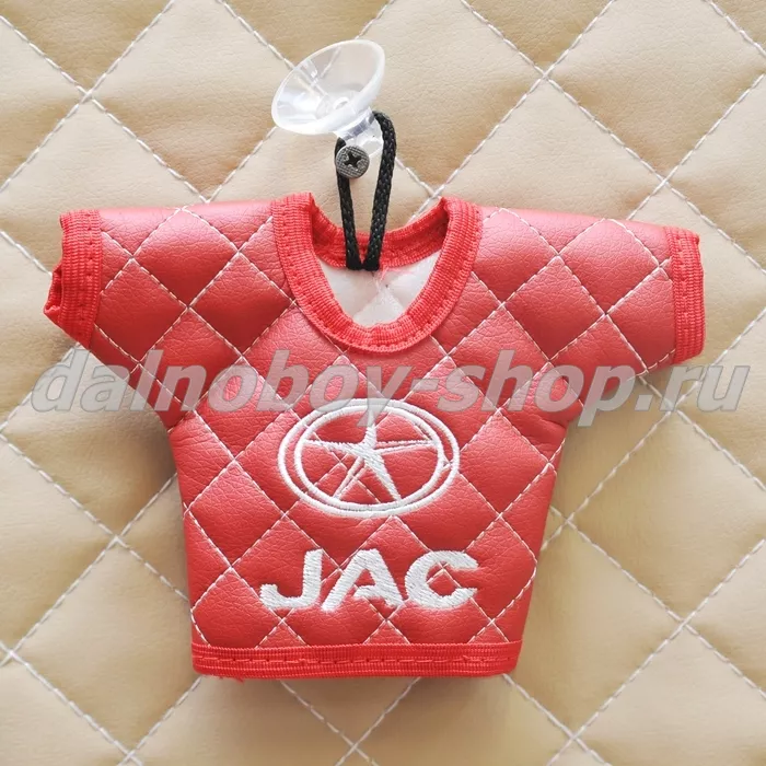 Вымпел "майка" "JAC" крнасный