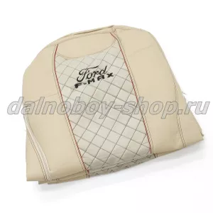 Чехол - сиденье иск.кожа+велюр PREMIUM FORD F-MAX беж