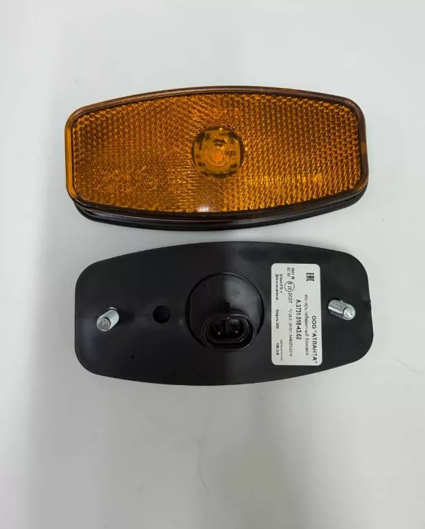 Указатель габ. А.3731.018  желтый с AMP без кронштейна