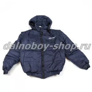 Куртка мужская утепленная с капюшон. ISUZU 46 синяя.