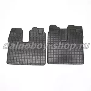 Коврик резиновый под ноги SITRAK самосвал без бортиков (0077)