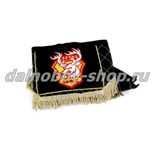 Ламбрекен лоб.+ шторка боковая кожзам 1,8м GZLL NEXT черный