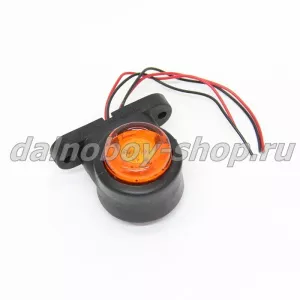 Указатель габ. LED MINI - ТУРЦИЯ FR 0105 50mm 12-24v 12LED (10/200шт/уп) ЖЕЛТО-КРАСНЫЕ