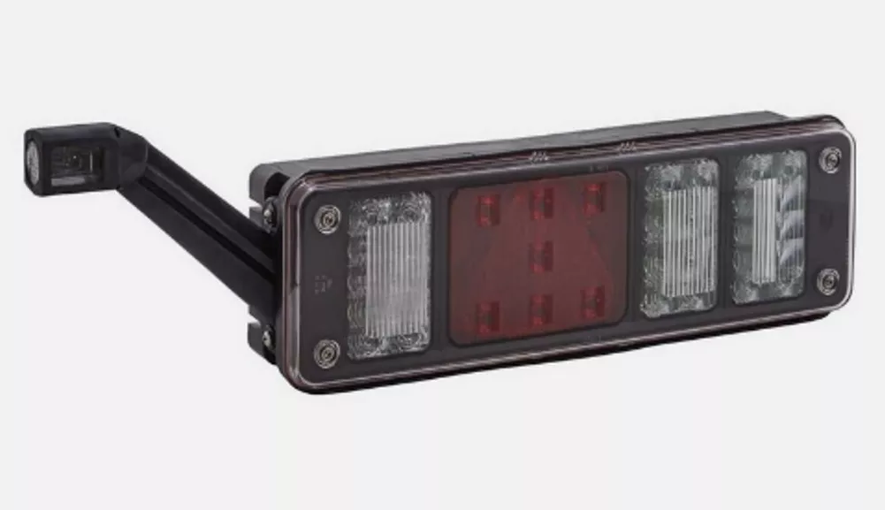 Фонарь задн. KRONE  NEW LED с габ. ФГ-29 и AMP  левый