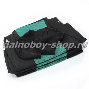 Чехол - сиденье MAN - 2000  4 серия (2низк.1ремень) черно-зеленый