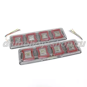 Фонарь задн. UNIVERSAL  LED 12/24v 460мм*140мм*20мм L+R