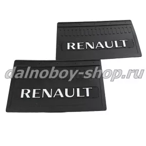 Брызговики передние резина (тиснение) 520*330 RENAULT