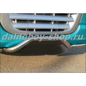Дуга под бампер d-70mm INOX DAF XF ( из 3-х частей)