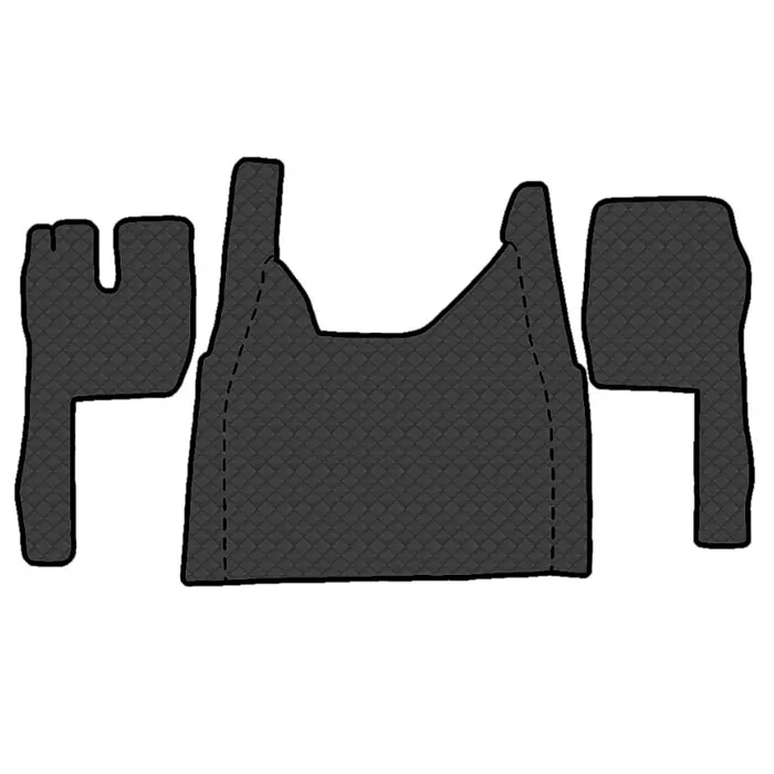 Коврик кож.зам. под ноги FORD F-MAX /черный