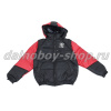 Куртка мужская утепленная с капюшон. (комбинир.) / FAW / 52-54 /  красно-черная